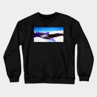 Alyeska Blue Bird Day Crewneck Sweatshirt